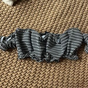 Off the shoulder bikini top